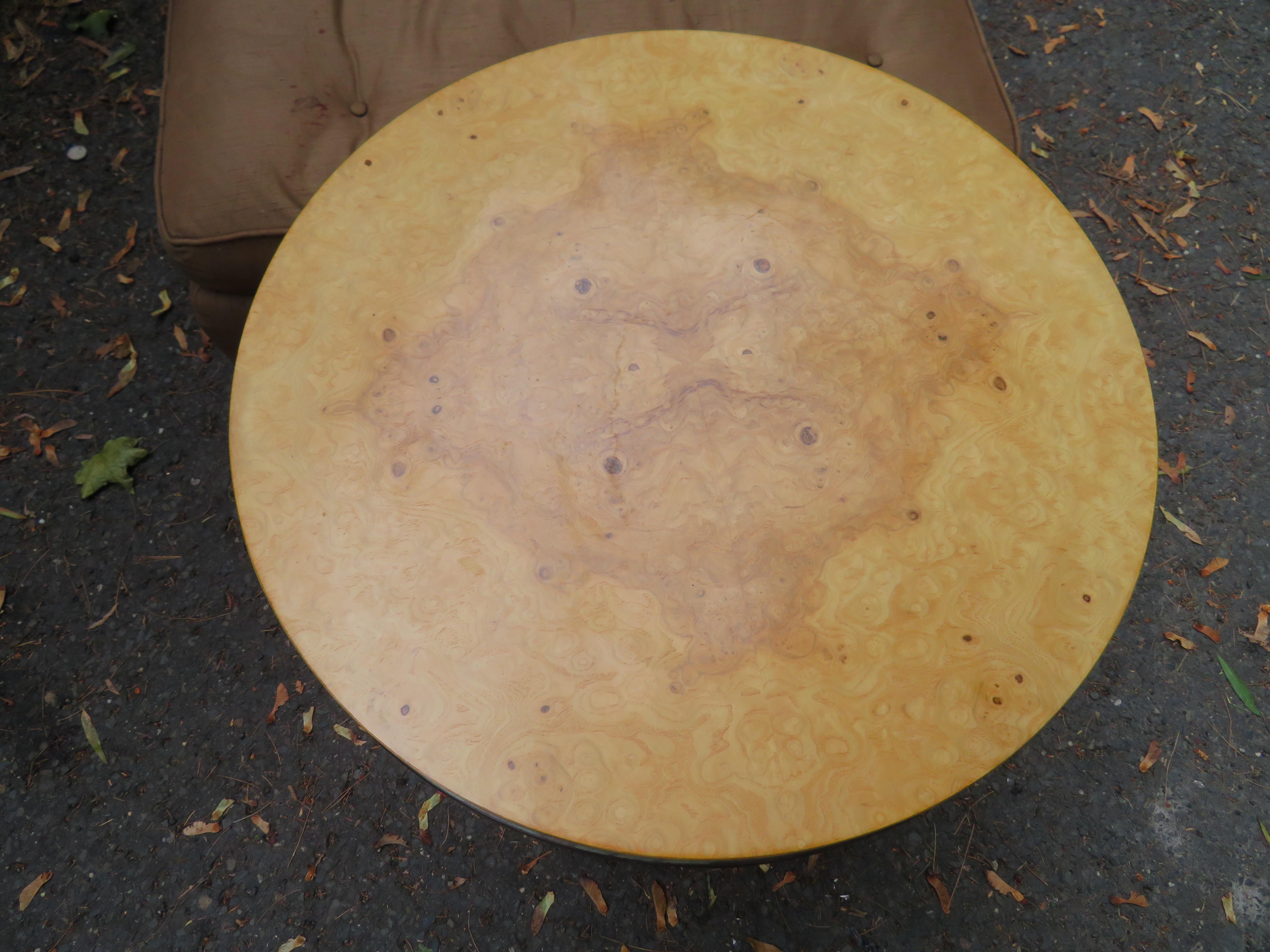 henredon drum table