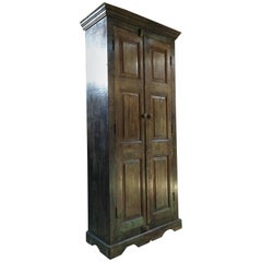 Fabulous Housekeepers Cupboard Pantry French Provincial Distressed Green