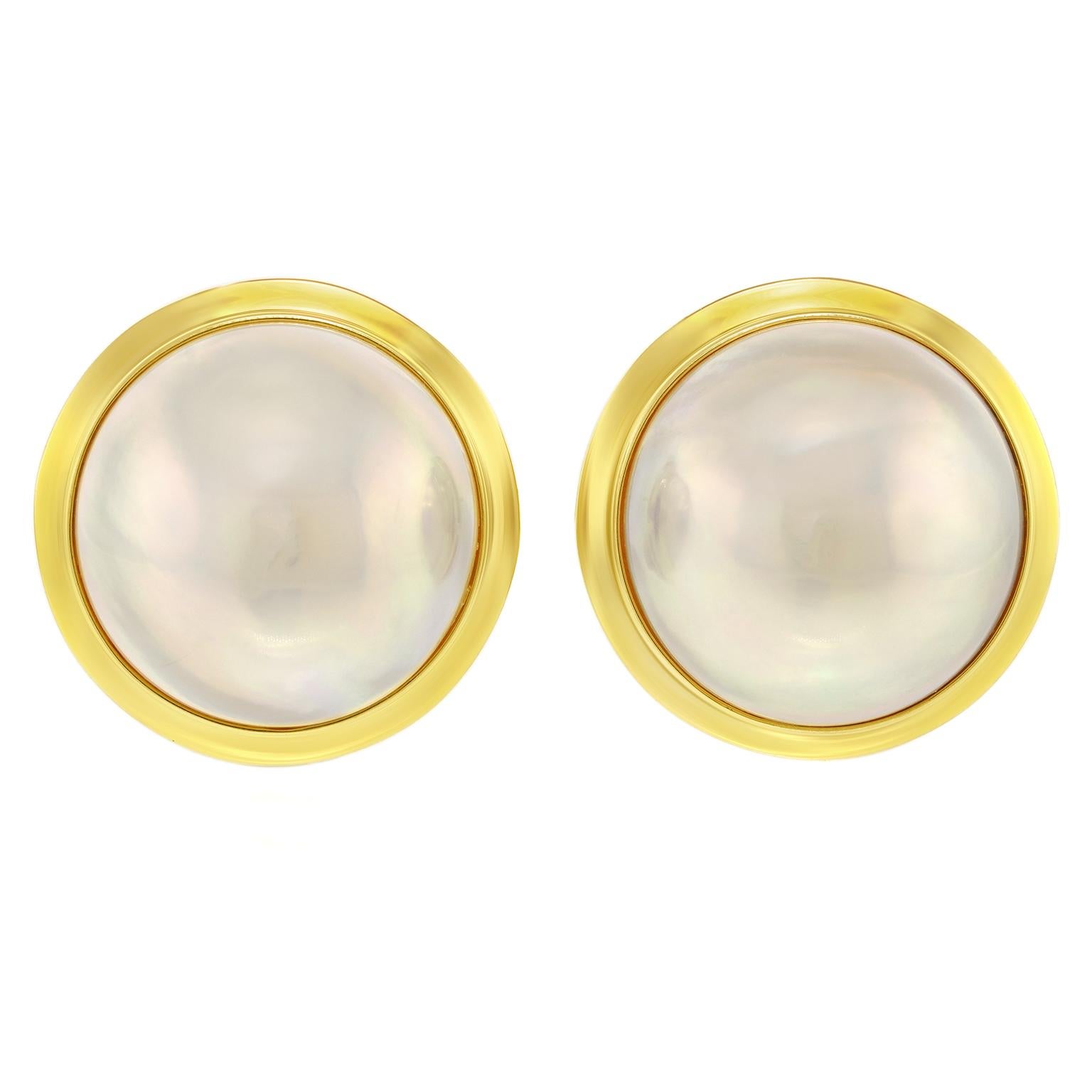 Fabulous Huge Pearl Earrings 2