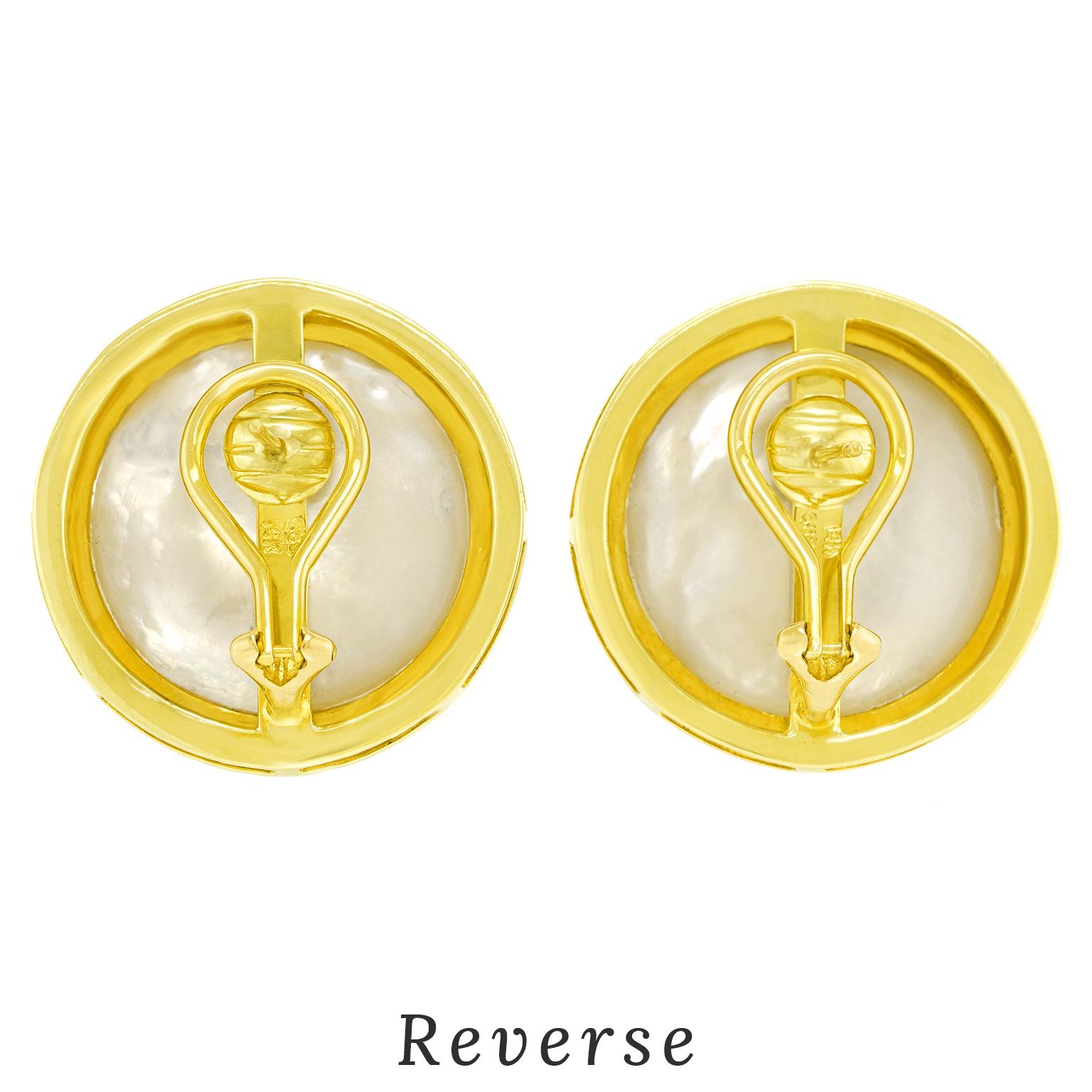 Fabulous Huge Pearl Earrings 4