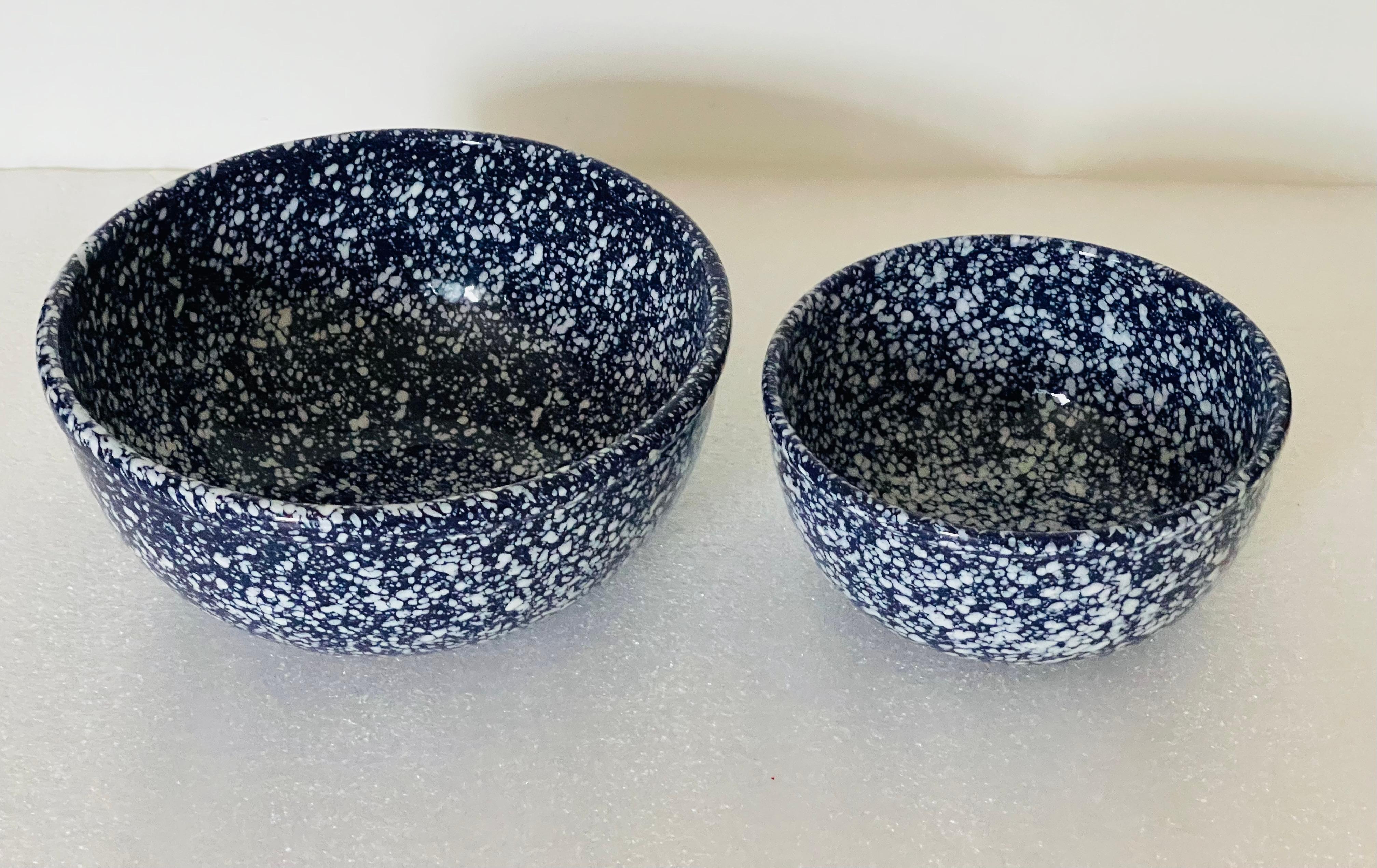 Fabelhafte italienisch bespritzte Küchenschüsseln (Amerikanische Klassik) im Angebot