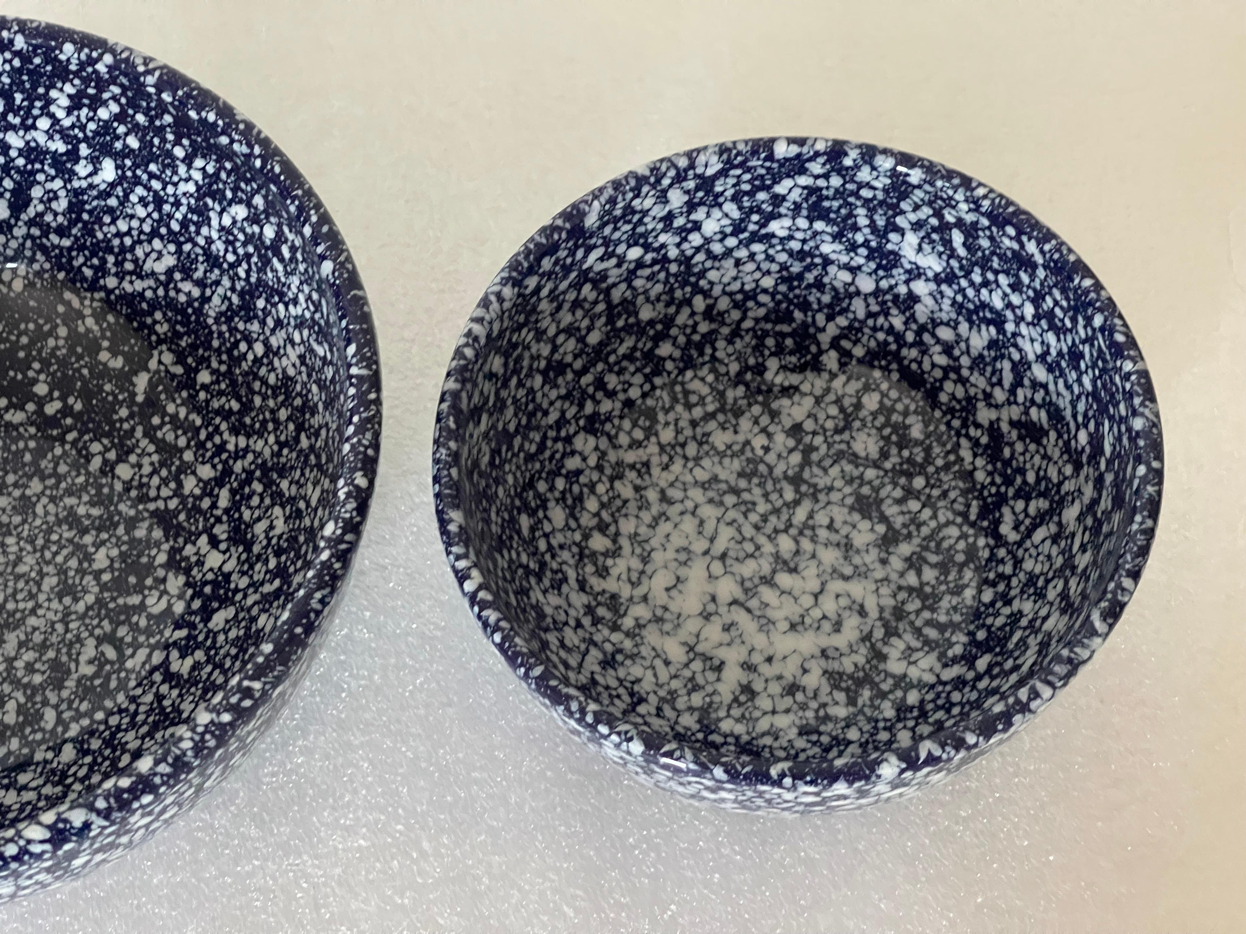 Fabelhafte italienisch bespritzte Küchenschüsseln im Zustand „Gut“ im Angebot in Boca Raton, FL