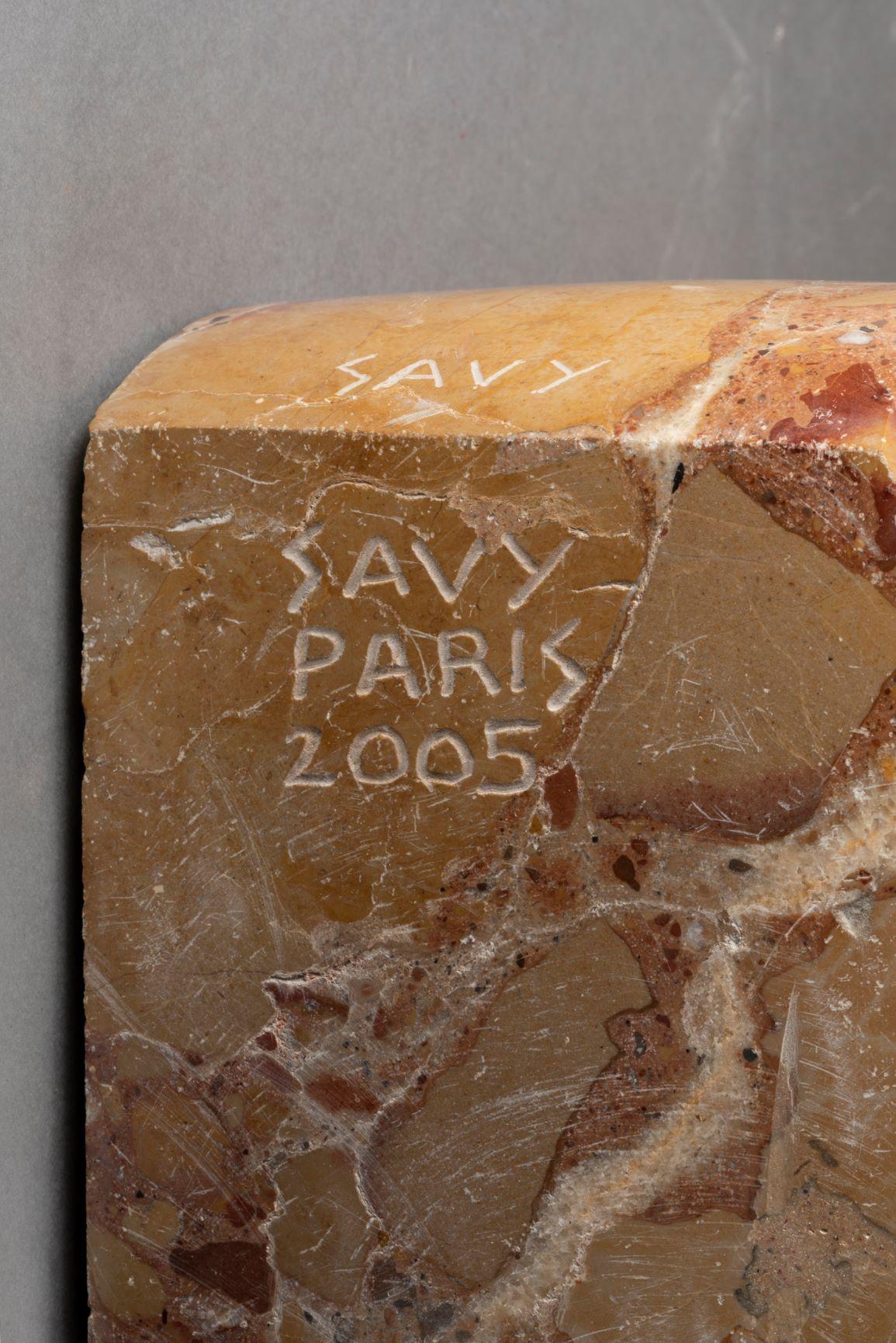 Fabulous Marble Sculpture by Contemporary Artist, Savy 