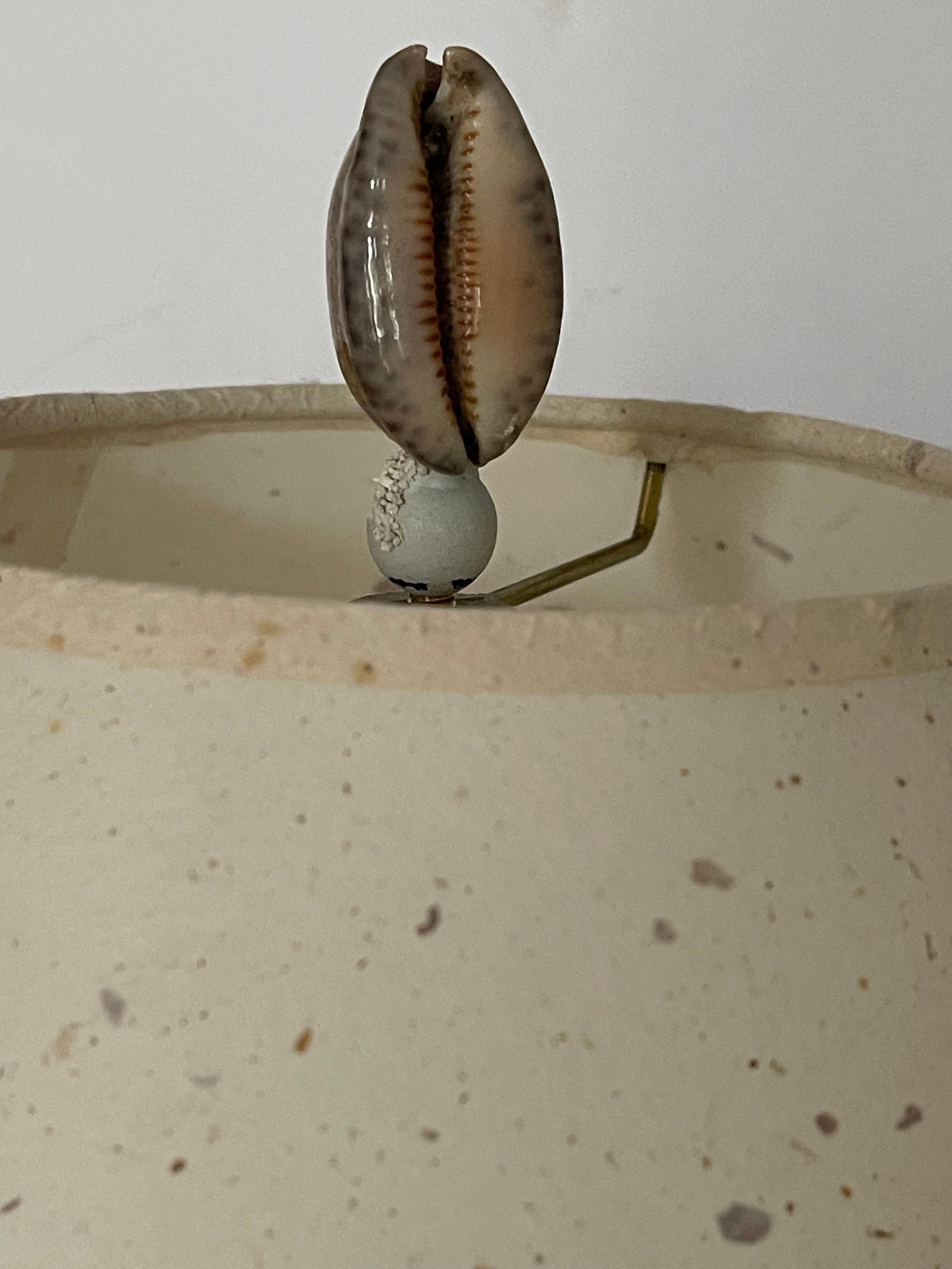 Coquillage Fabuleuse paire de lampes MCM Coastal Sea Shell Nautilus en vente