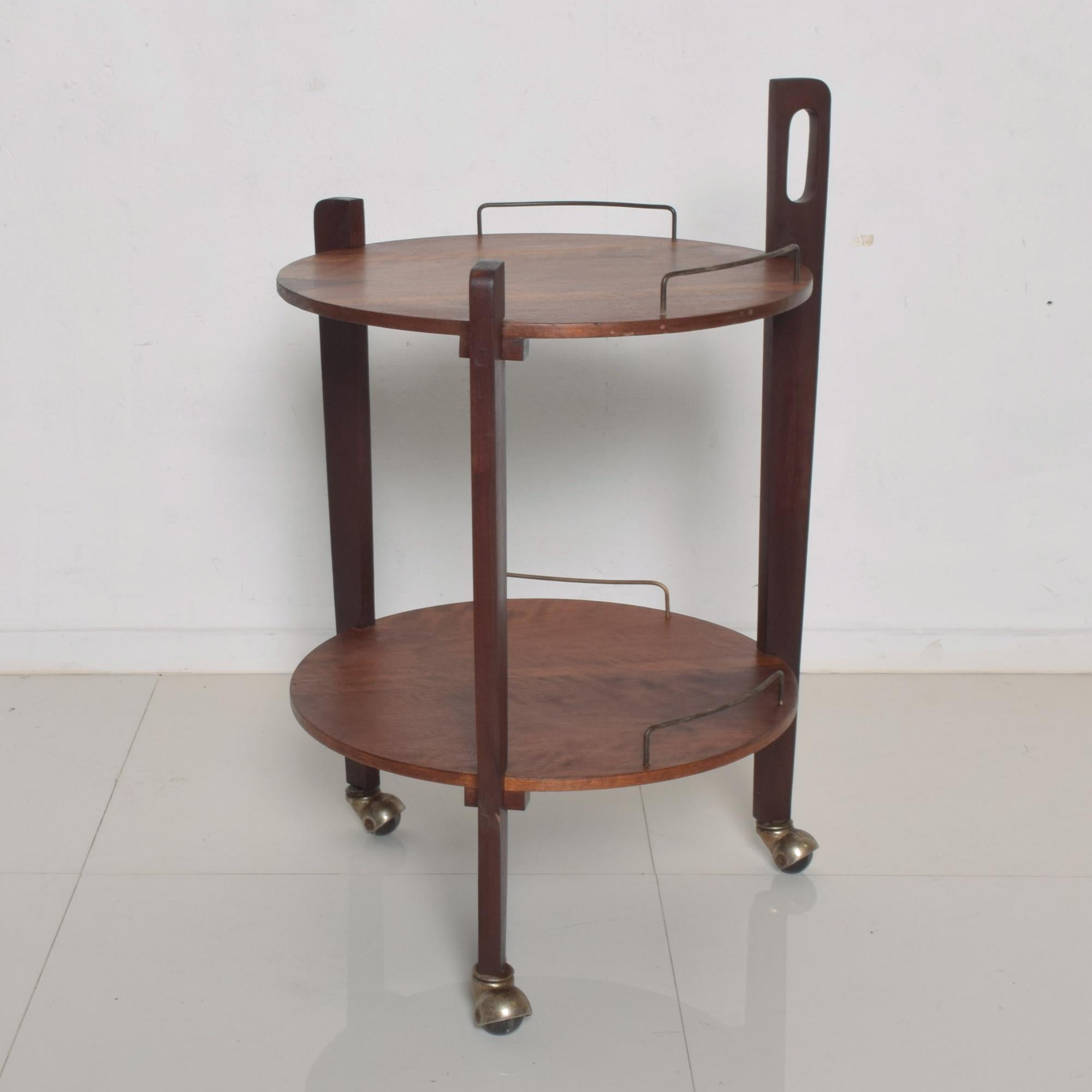 Fabulous Mexican Modern Service Cart Trolley Bar Side Table Eugenio Escudero 2