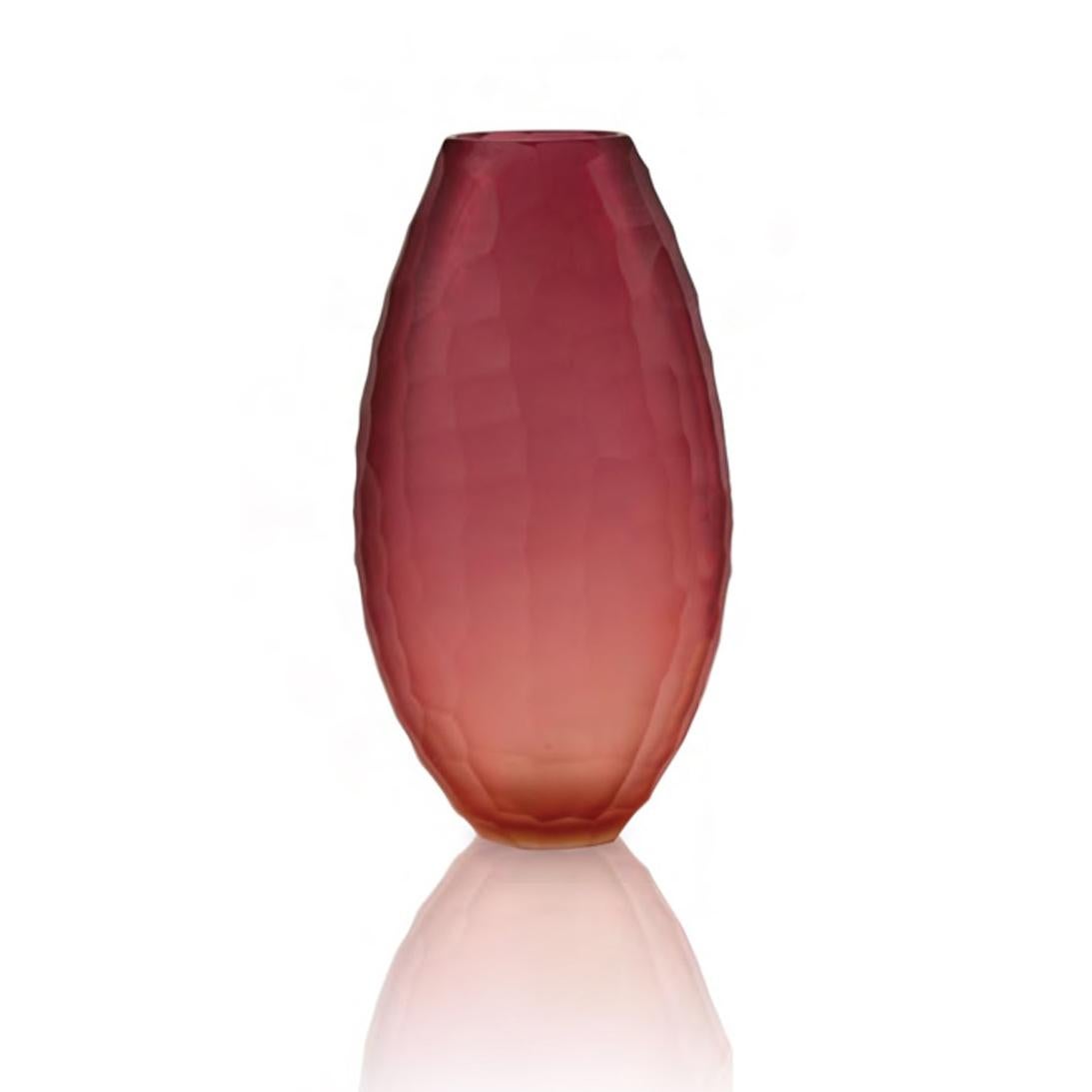Fabuloso jarrón de cristal de Murano - Vivarissimi Hecho a mano en venta