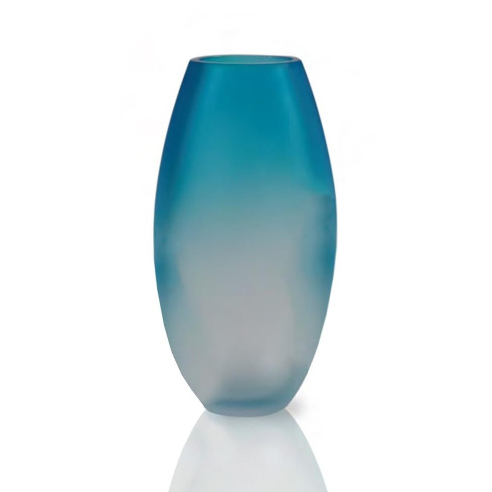 Fabuloso jarrón de cristal de Murano - Vivarissimi en venta 1