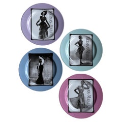 Fabuleuses assiettes décoratives Neiman Marcus Anniversary Fashion