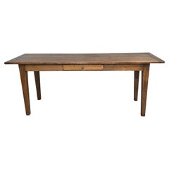 Favoloso tavolo da cucina in stile rustico in tavole di Oak