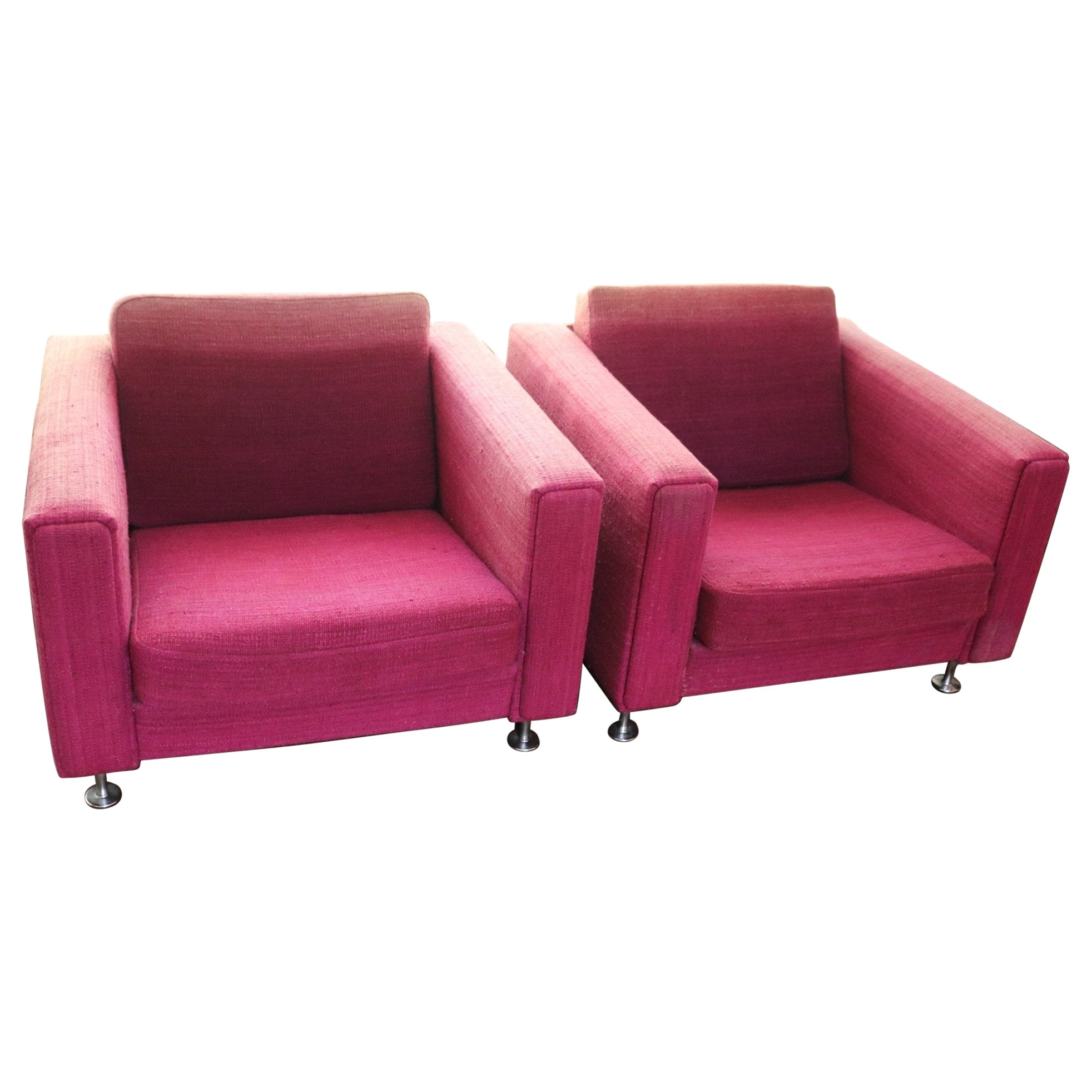 Fabuleuse paire de chaises longues Hans Wegner Model No 300/1 Getama Gedsted Danemark