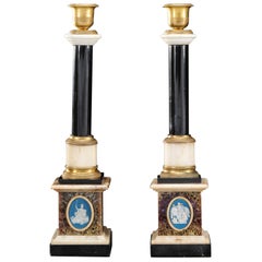 Fabulous Pair of Candlesticks, England, Regency Period