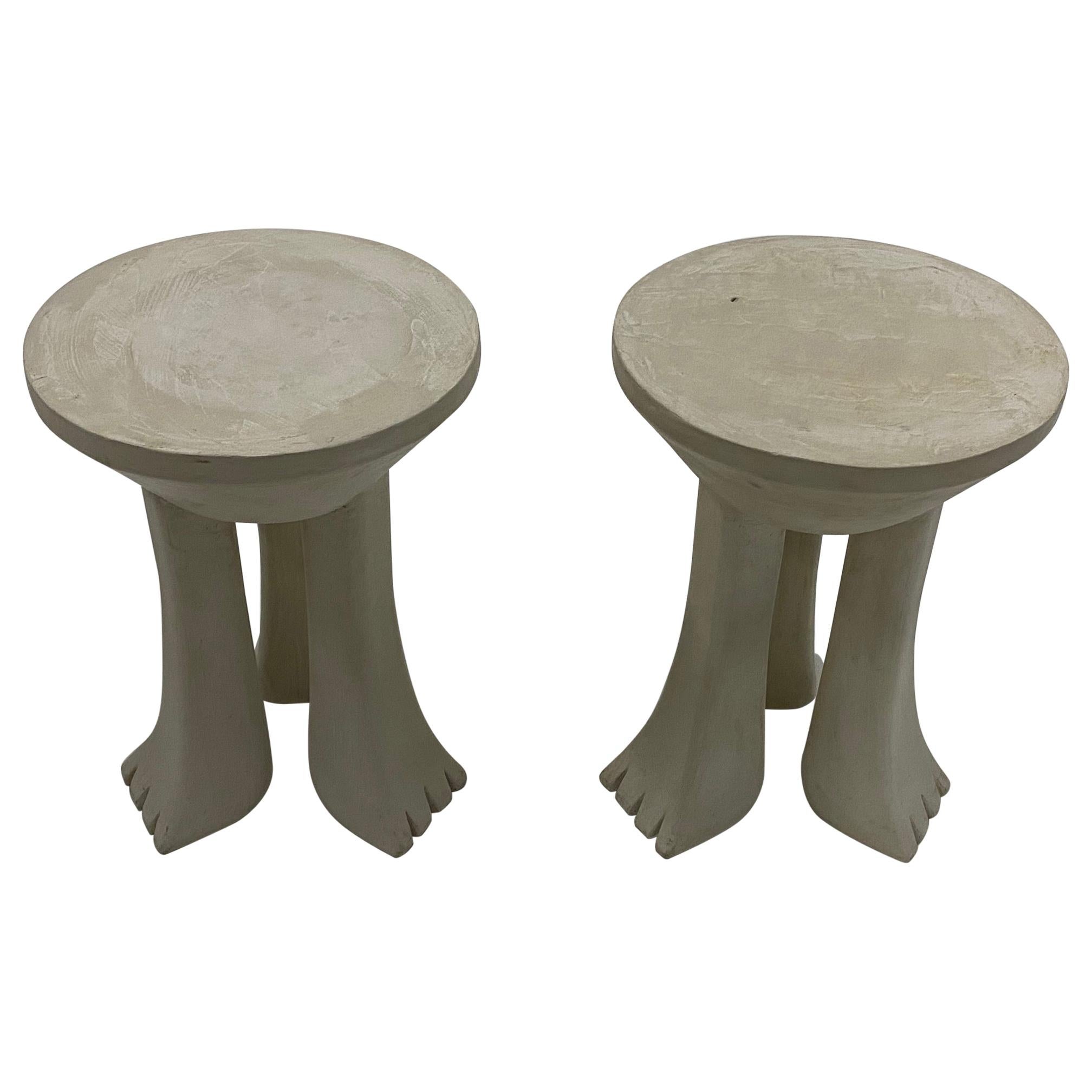 Fabulous Pair of John Dickinson Style Accent Tables