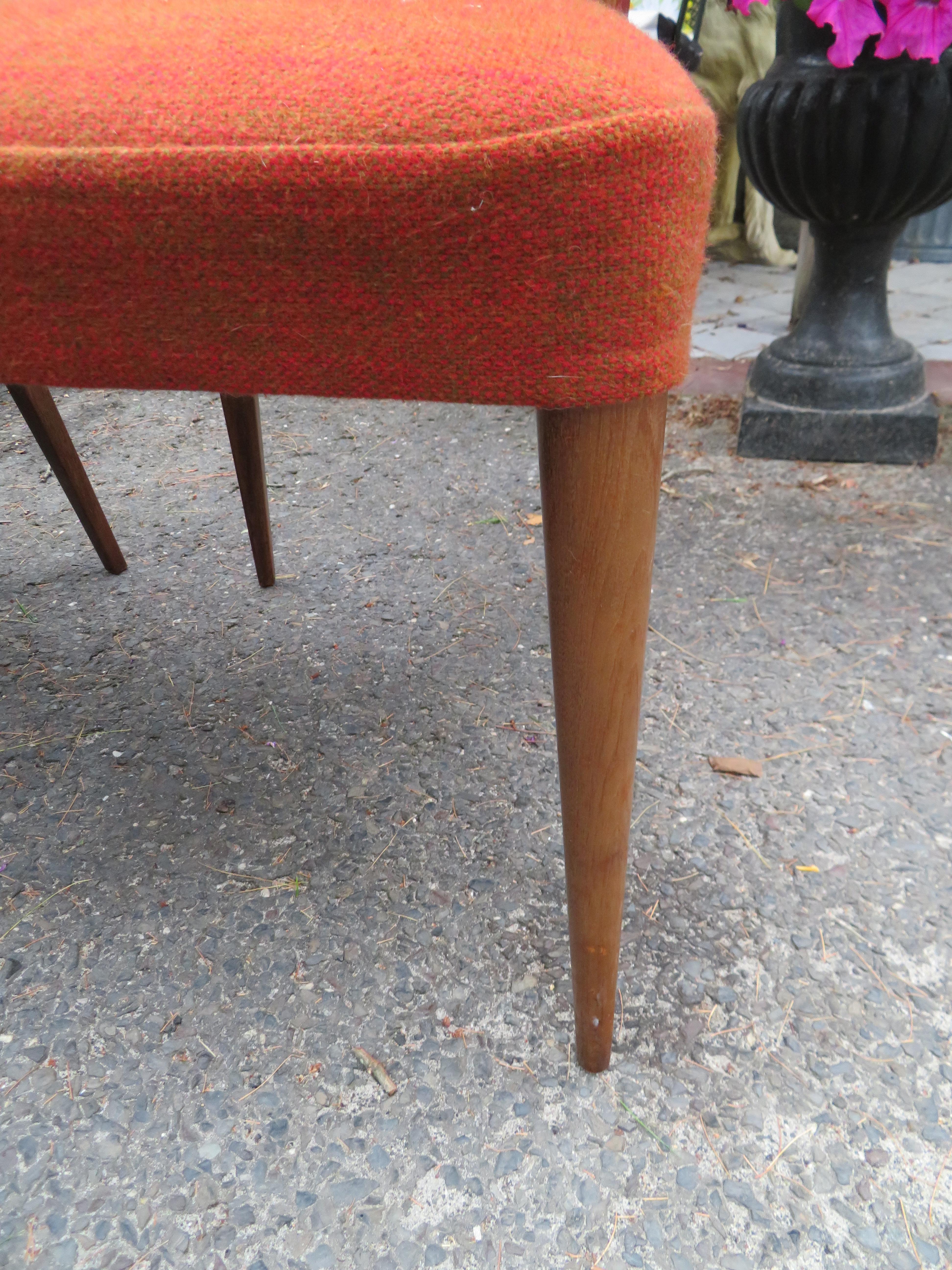 Fabulous Set of Six Italian Melchiorre Bega Dining Chairs Mid-Century Modern For Sale 2