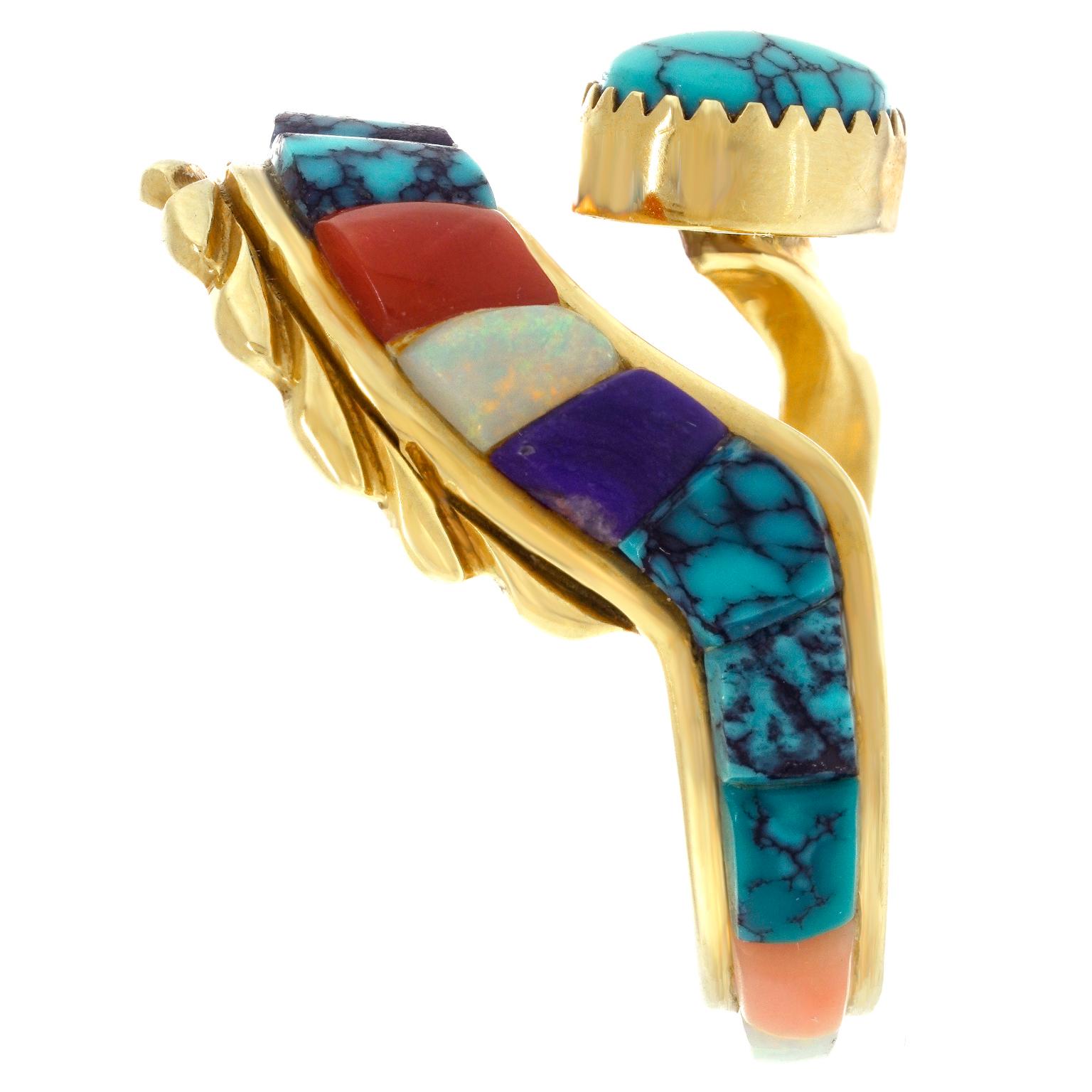 Fabulous Seventies Hopi Ring For Sale 6