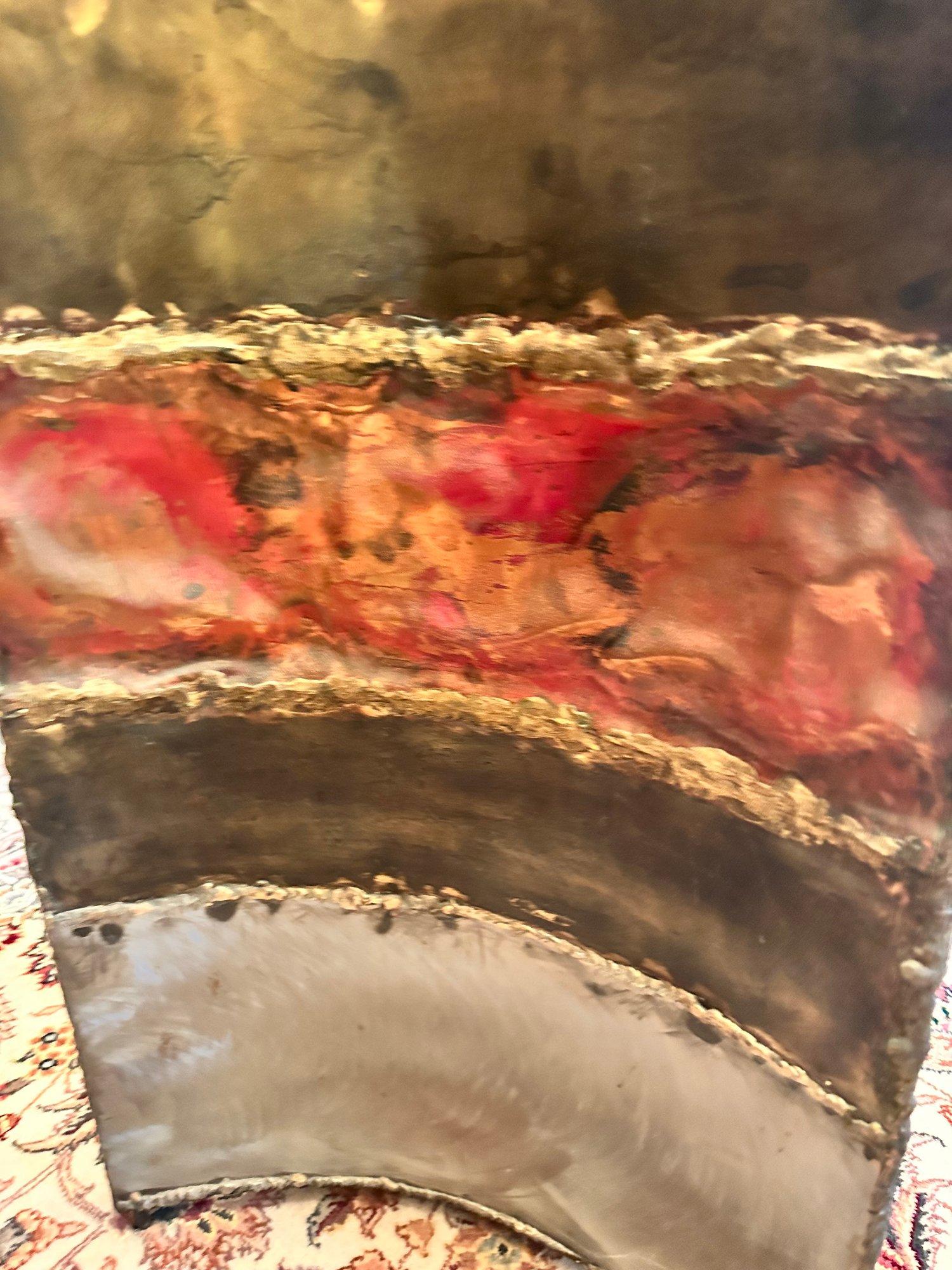 Fin du 20e siècle Fabuleuse table de salle à manger ronde à piédestal Silas Seandel, mi-siècle moderne en vente