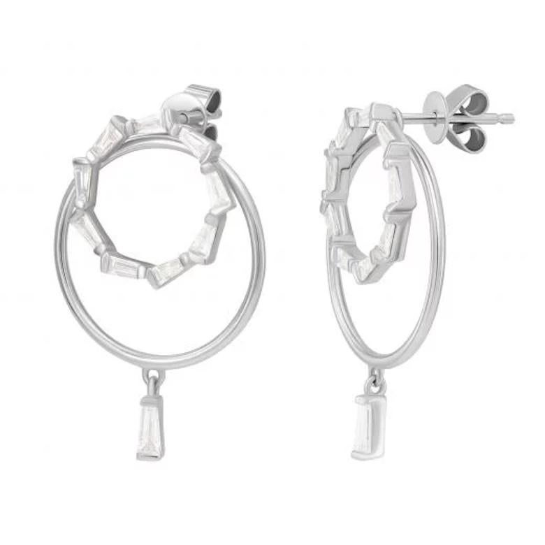 Earrings White Gold 18 K 

Diamond 20-0,594-6/7A

Weight 3,66 grams

With a heritage of ancient fine Swiss jewelry traditions, NATKINA is a Geneva based jewellery brand, which creates modern jewellery masterpieces suitable for every day life.
It is