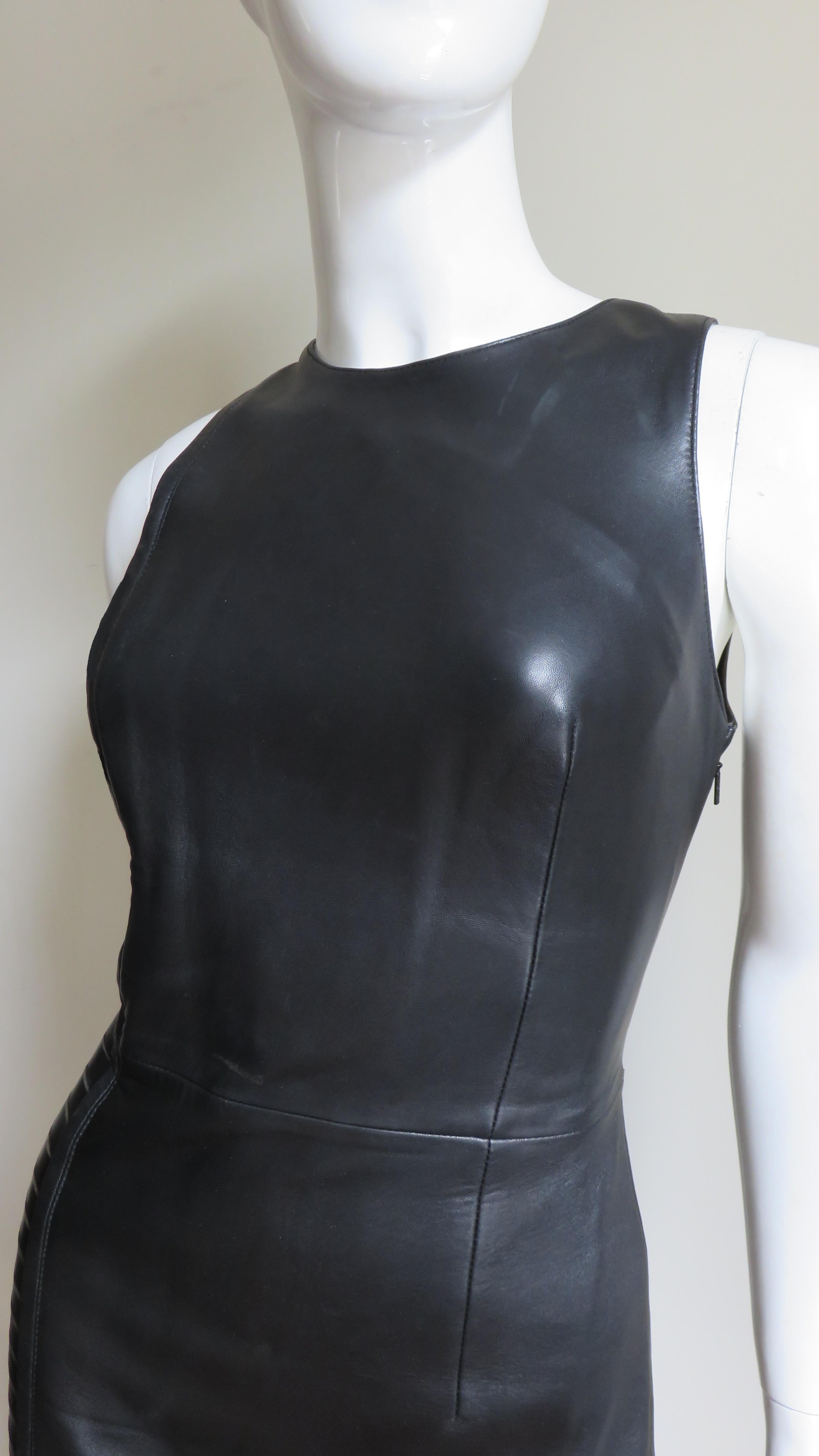 leather dresses for sale
