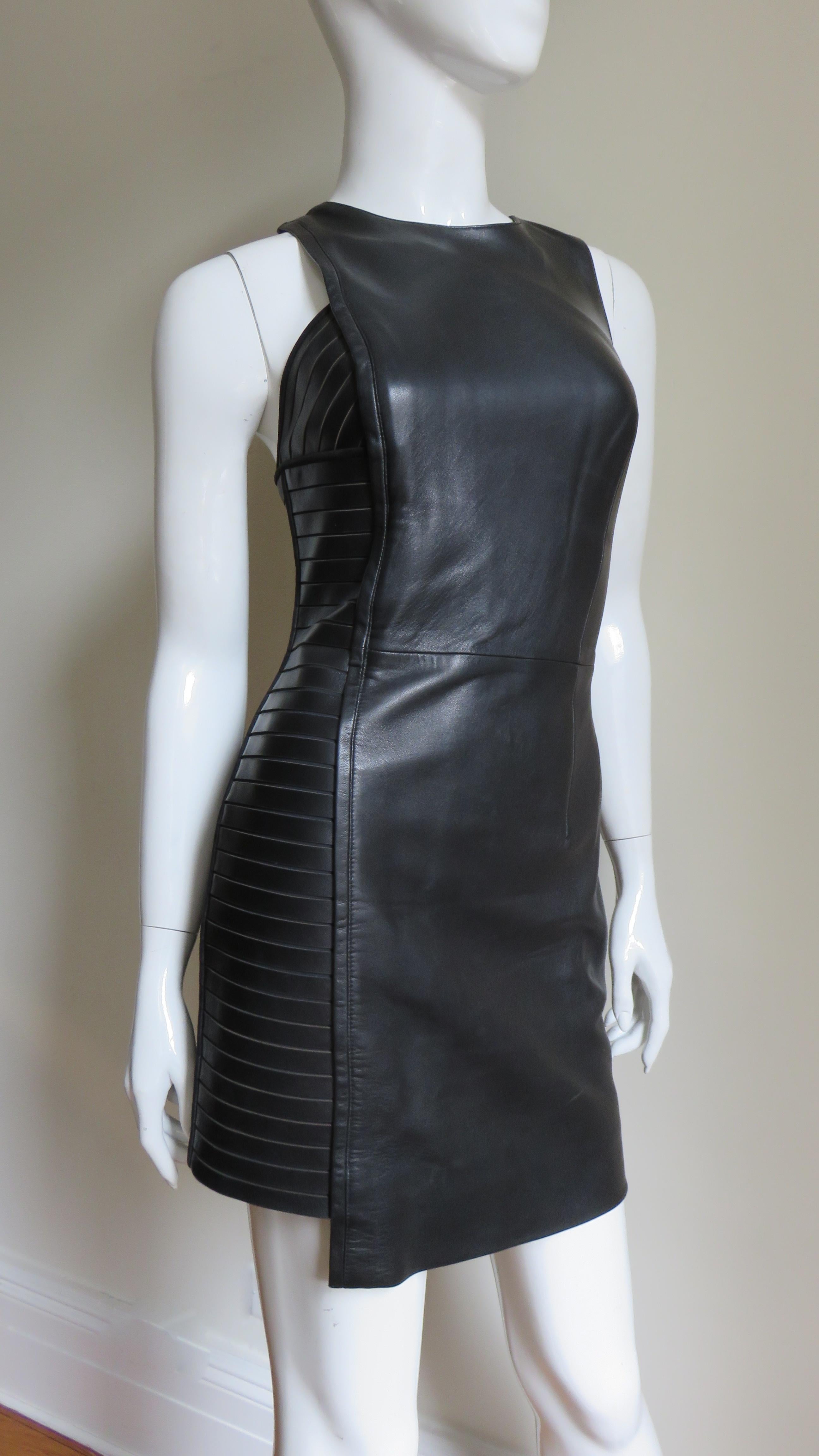 Women's  Fabulous Versace Leather  Dress