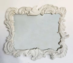 Fabulous Vintage Large Plaster Mirror in the Manner of Dorothy Draper