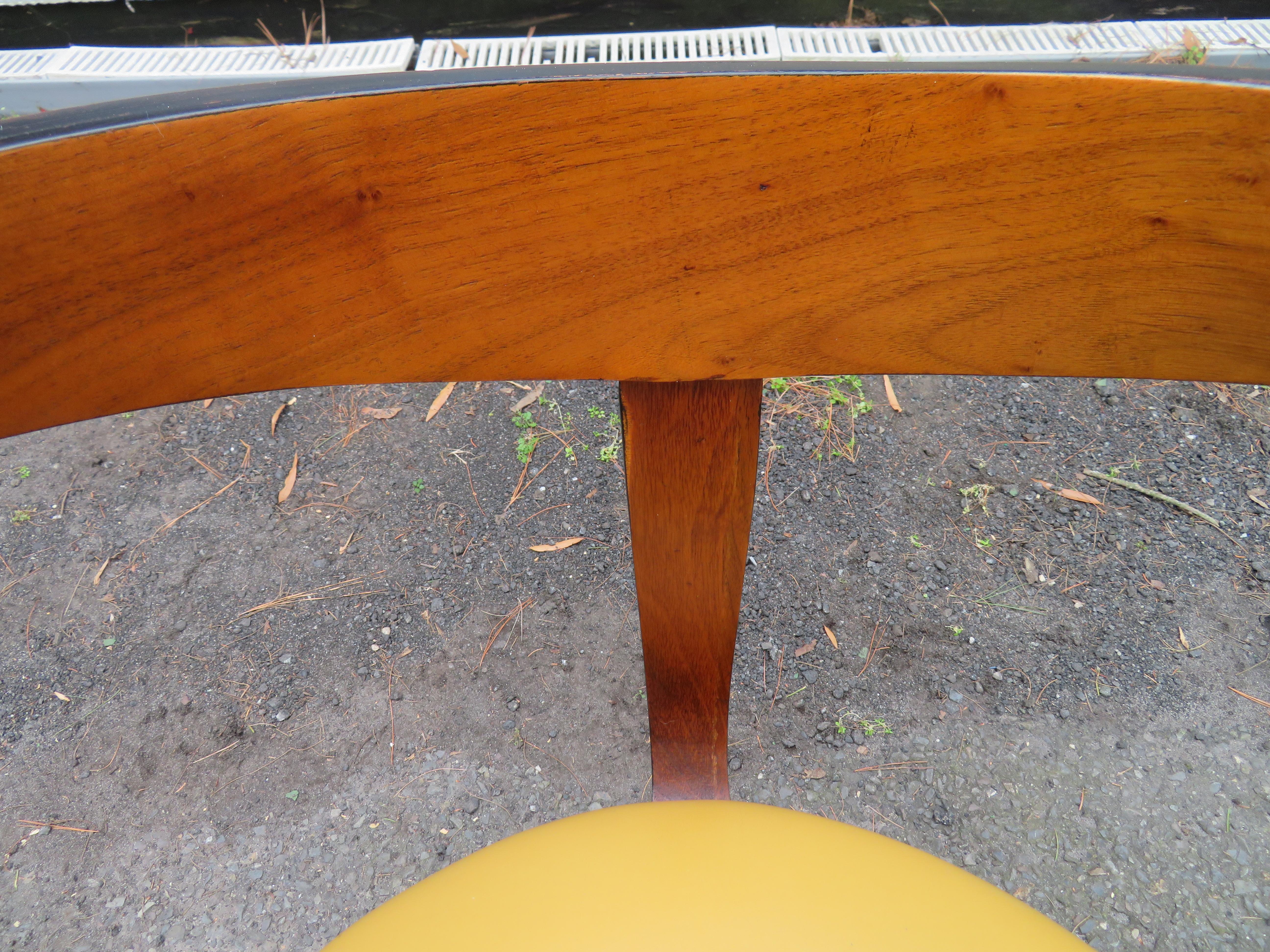 Mid-20th Century Fabulous Walnut 