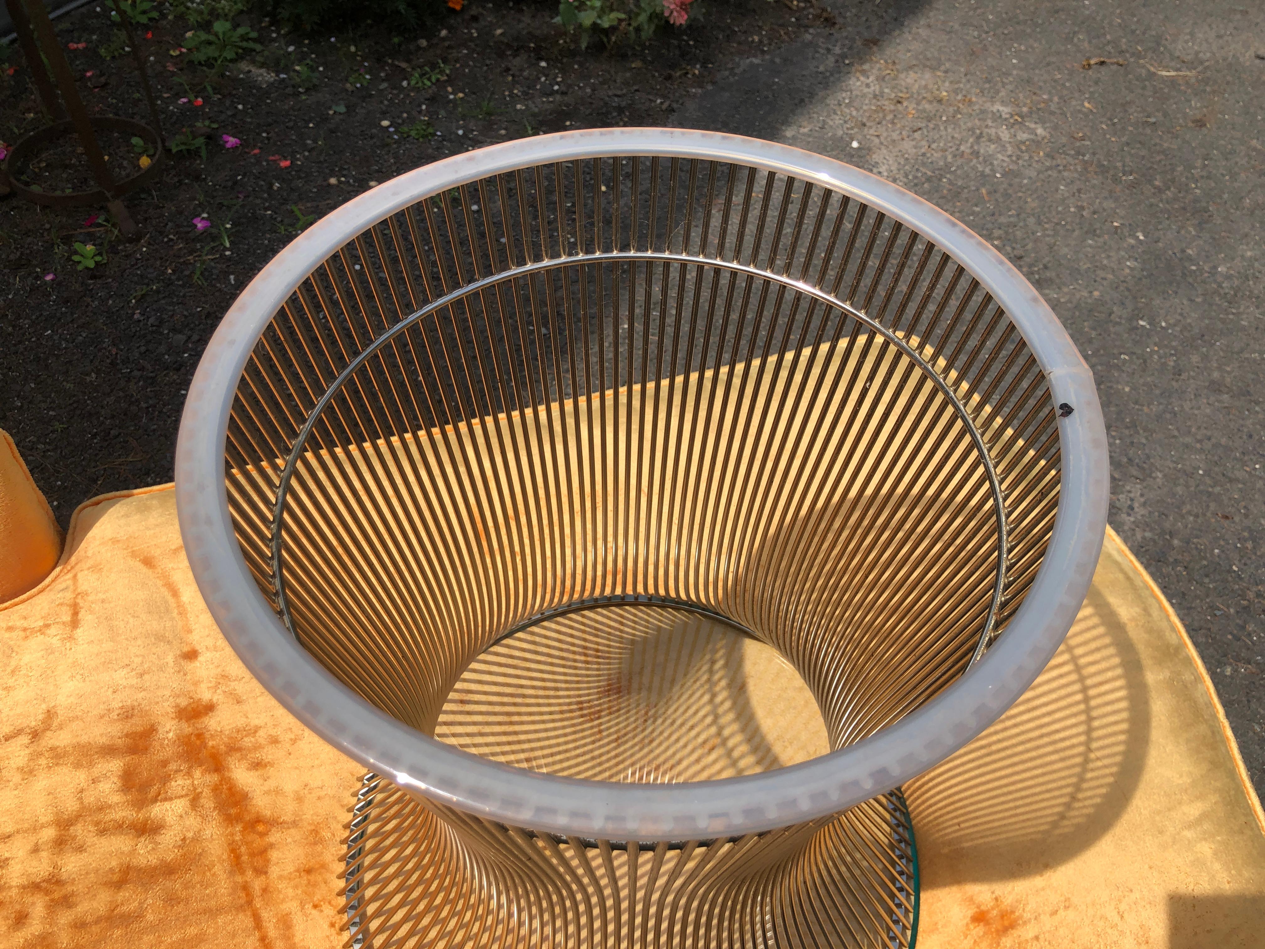 Fabulous Warren Platner for Knoll Side-End Table, Circa 1960 Mid-Century For Sale 4