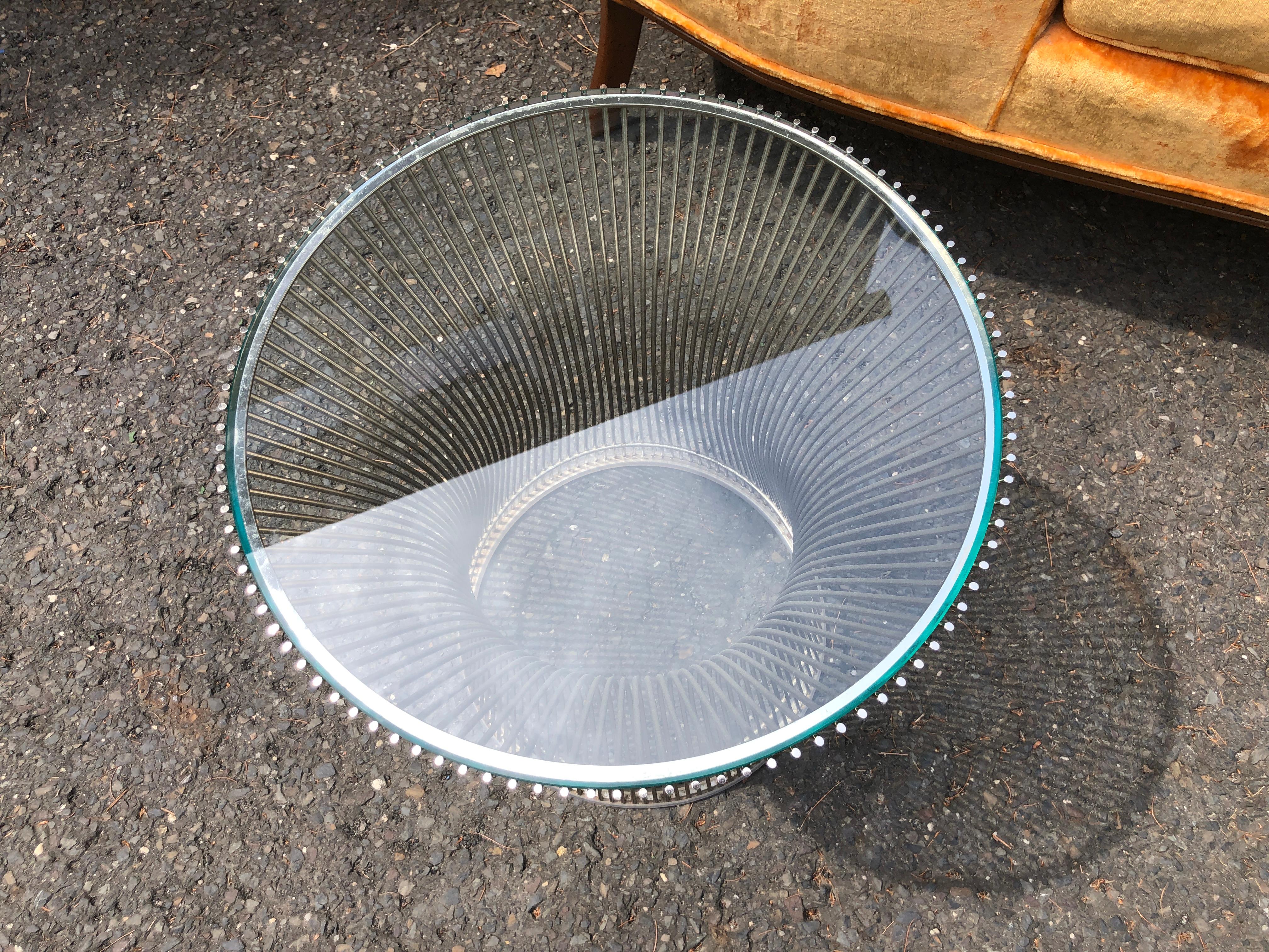 Mid-Century Modern Fabulous Warren Platner for Knoll Side-End Table, Circa 1960 Mid-Century For Sale