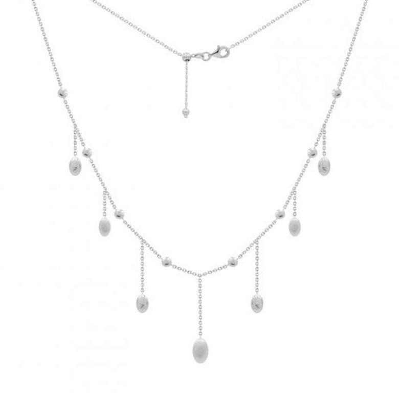 Fabuleux collier à pendentif en or blanc pour elle Neuf - En vente à Genève, GE