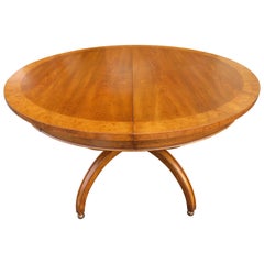 Fabulous William Doezema Biedermeier Style Dining Table for Mastercraft