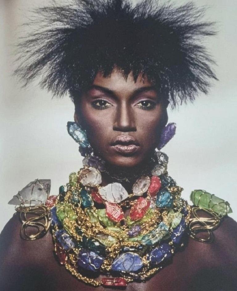 Fabulous Yves Saint Laurent Stone Necklace, 1988 10