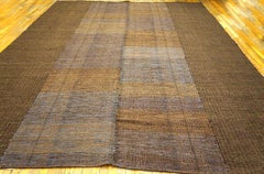 Fabuluos Braun Feld Farbe Zeitgenössische Handgewebte Shaker Style Flachgewebe Teppich