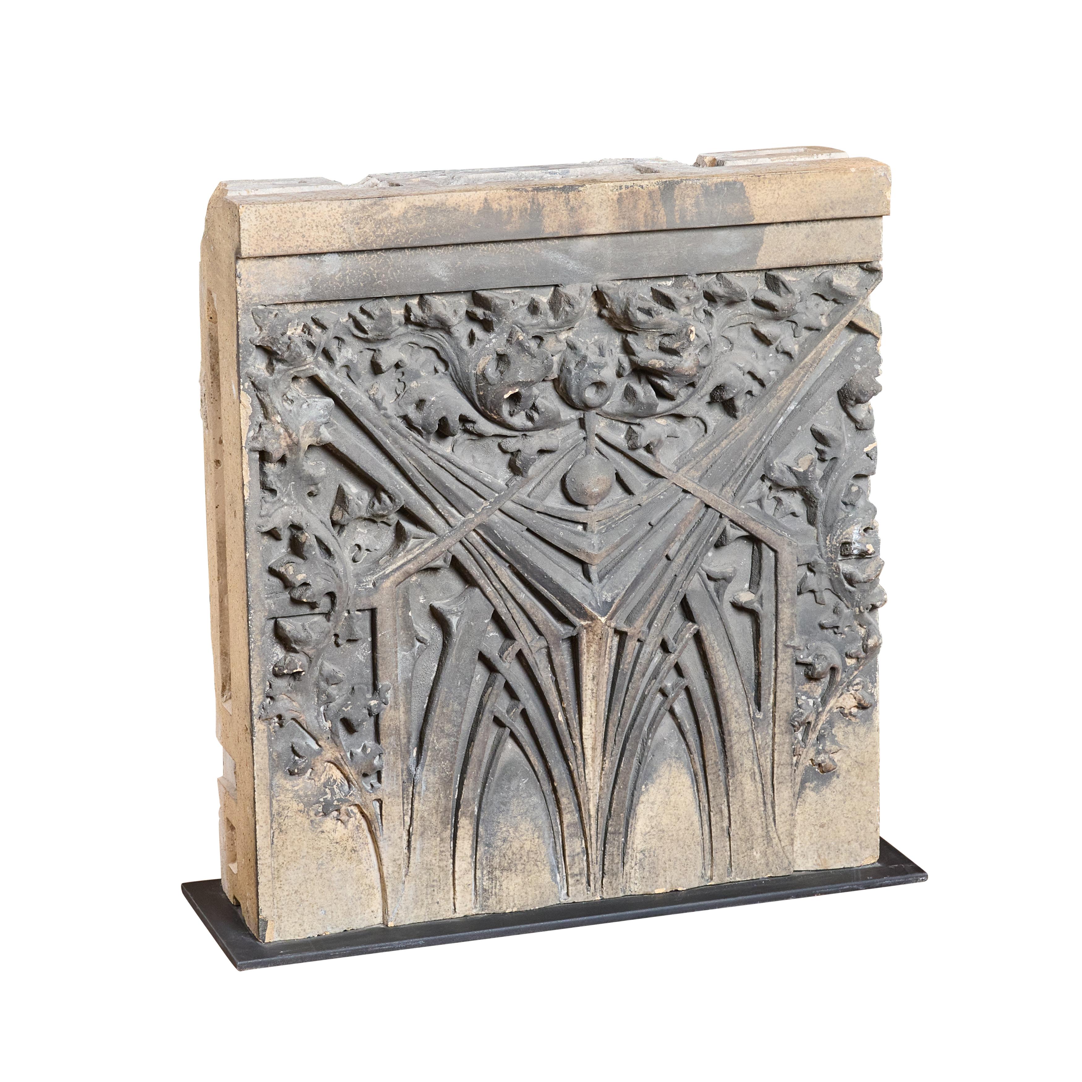 Late 19th Century Facade Ornament from Western Methodist Book Exchange For Sale
