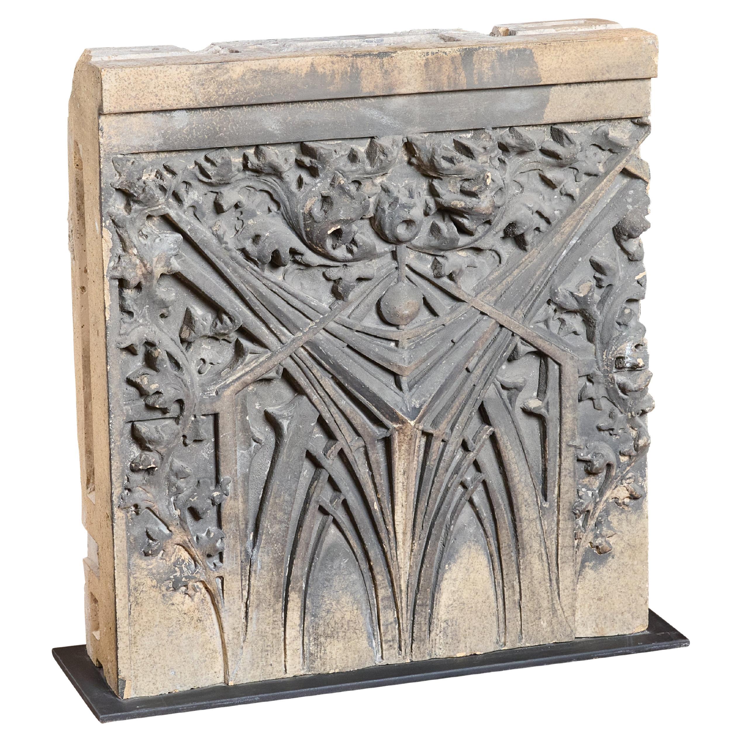 Facade Ornament from Western Methodist Book Exchange For Sale