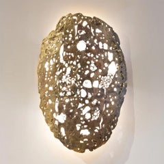 Face Bronze Wall Lamp