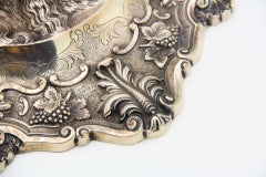 Face of Christ in full figure with reliefs and engravings