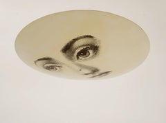 Face Pendent Light by Fornasetti