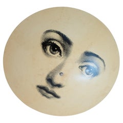 Face Pendent Light by Fornasetti