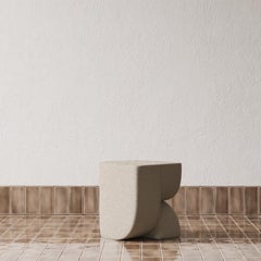 Face Pouf Beige by Hermhaus