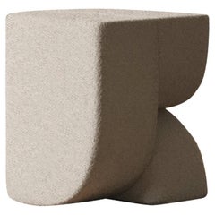 Face Pouf Beige by Hermhaus