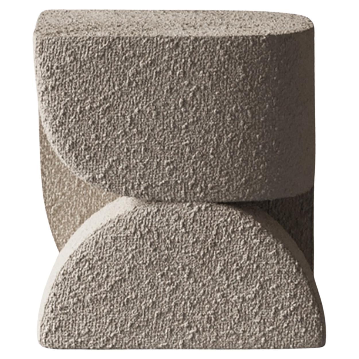 Pouf Face beige Hermhaus