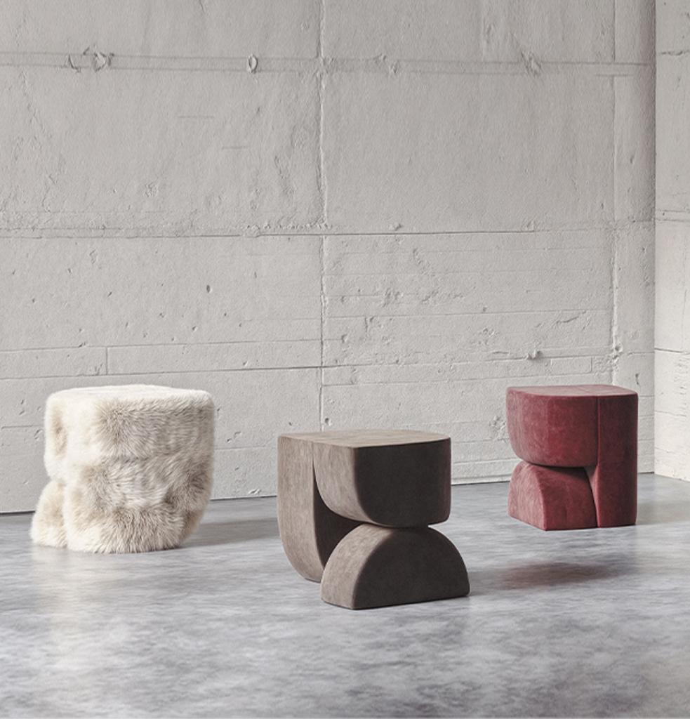 Turc Meuble pouf Face d'Hermhaus en vente
