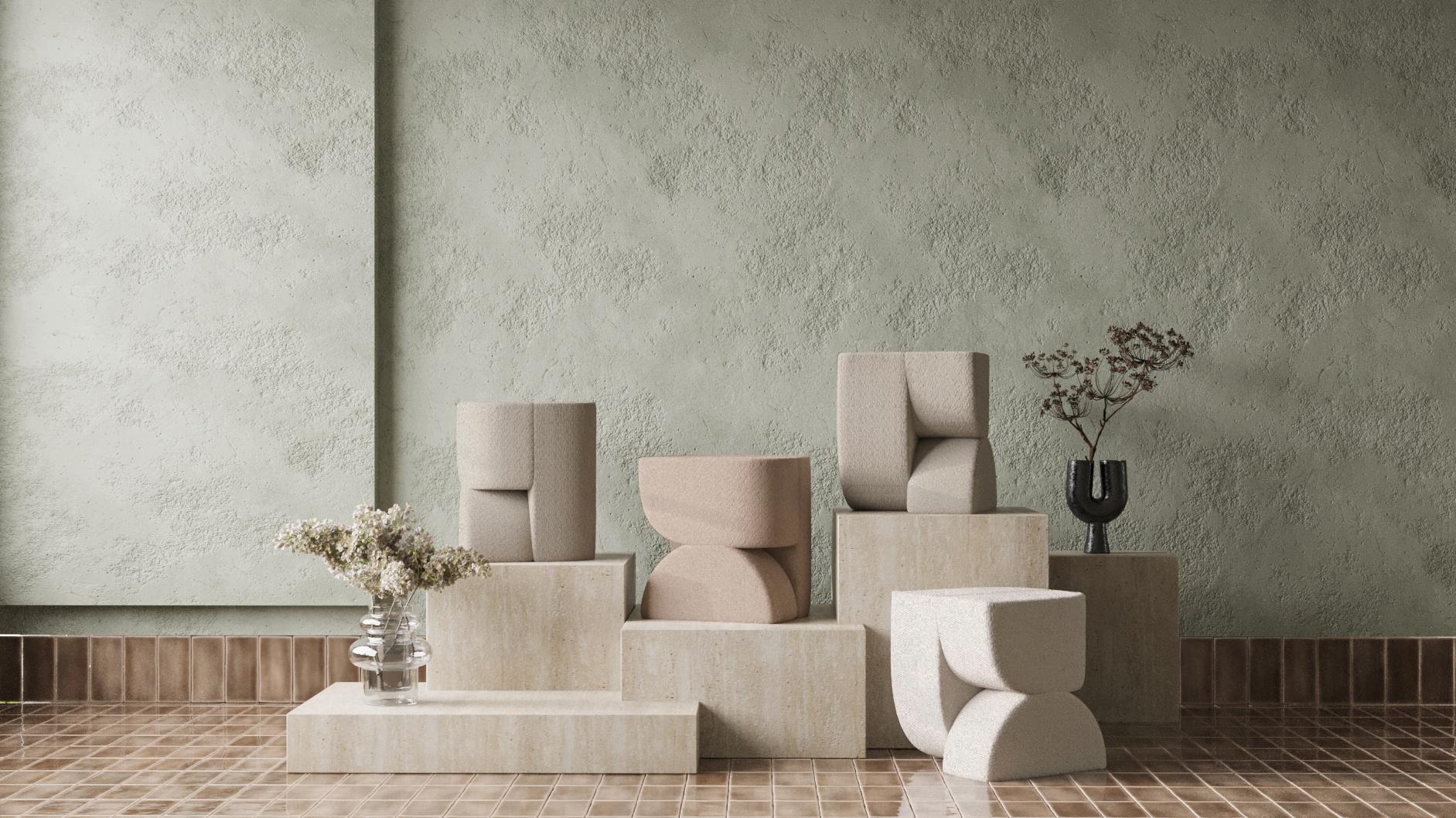 XXIe siècle et contemporain Meuble pouf Face d'Hermhaus en vente