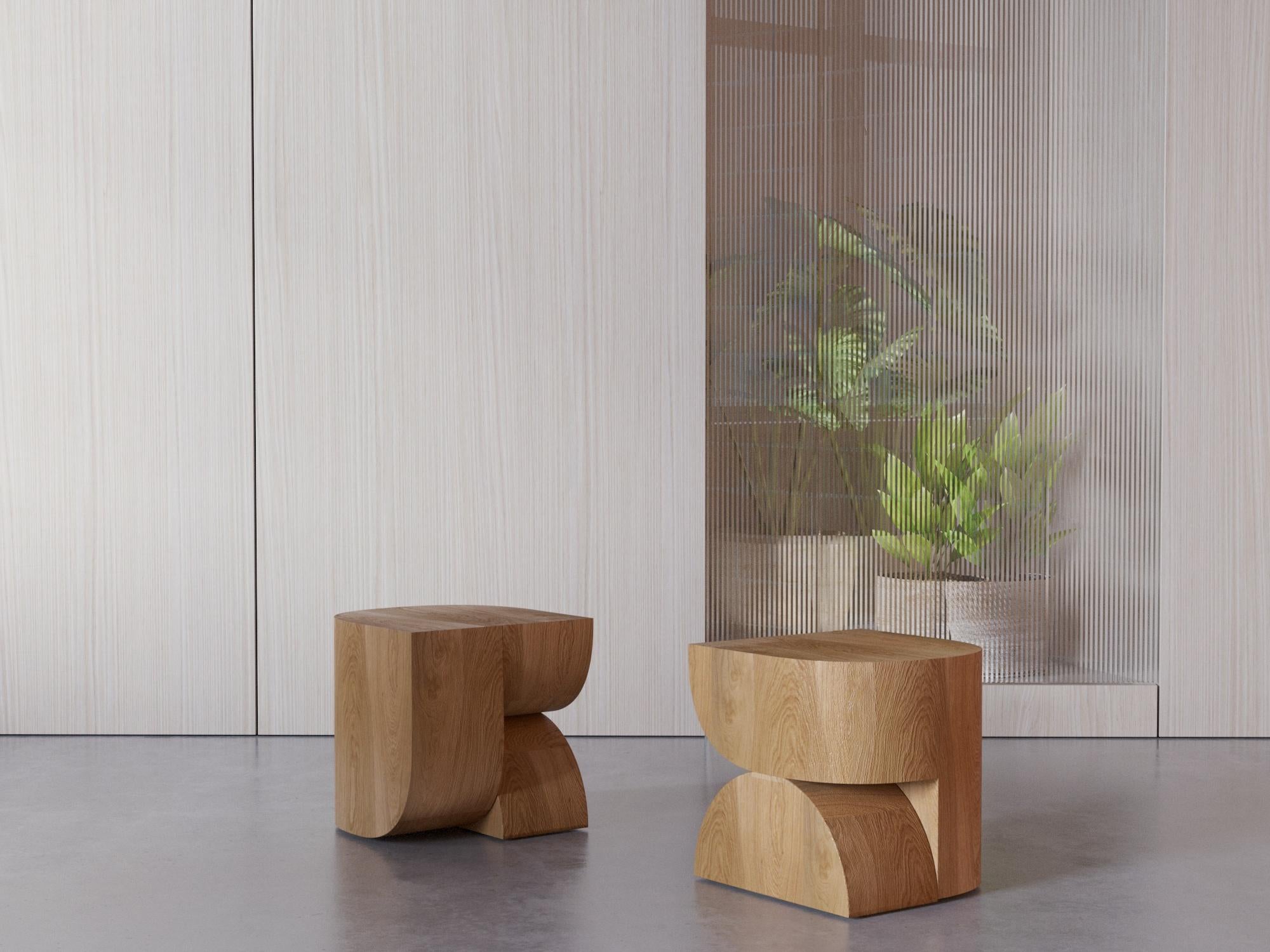 FACE, inspired by modernism and boldly combining simple geometries, is a functional design that can be used as a complement in almost any space, while displaying an aesthetic stance with its unique design. This versatile piece of furniture adds a