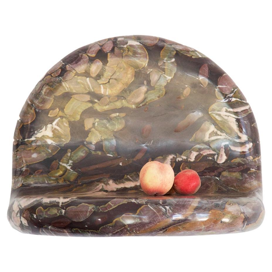 Face To Face Aligator Marble 3 Shelf by Jean Pascal Levy-Trumet