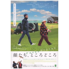 affiche du film japonais B2 "Faces Places" 2017