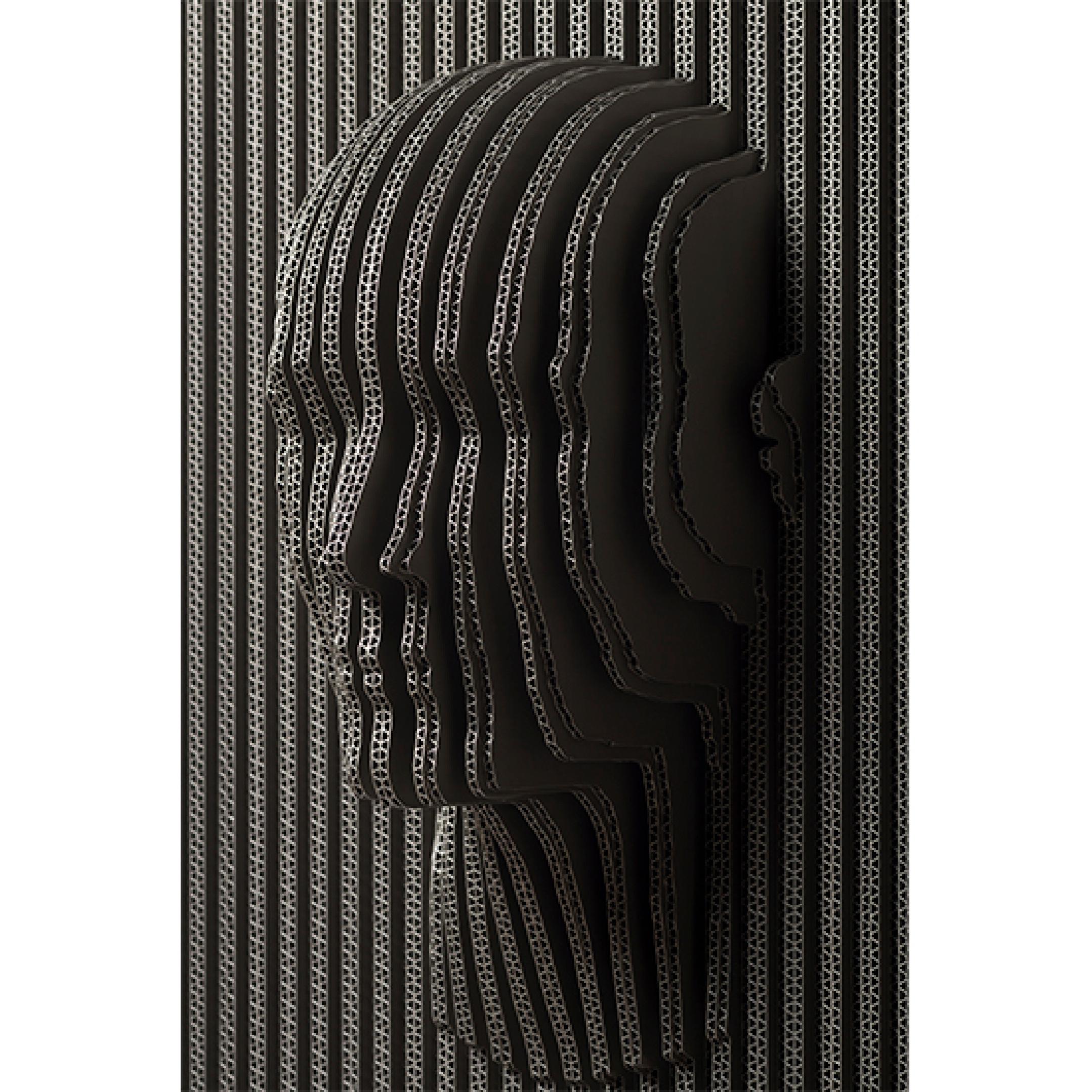 Guatemalan Faces Set by Piegatto, a Contemporary Wall Sculpture For Sale