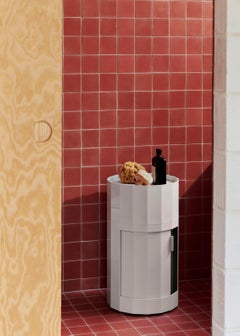 Facettierter Schrank, hoch, Misty Grey, ABS von Stefan Scholten für Hay