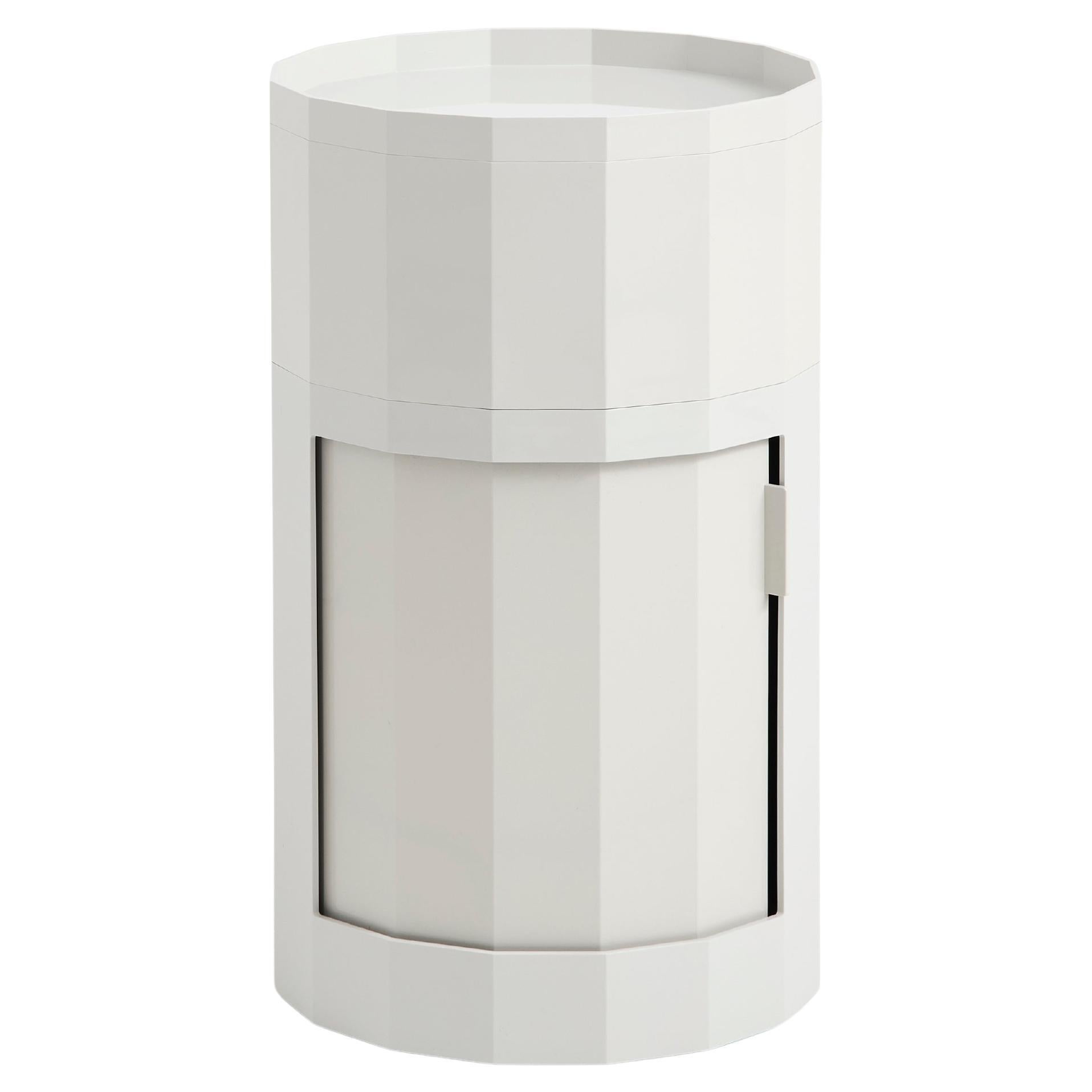 Armoire haute Facet gris brumeux, ABS de Stefan Scholten pour Hay