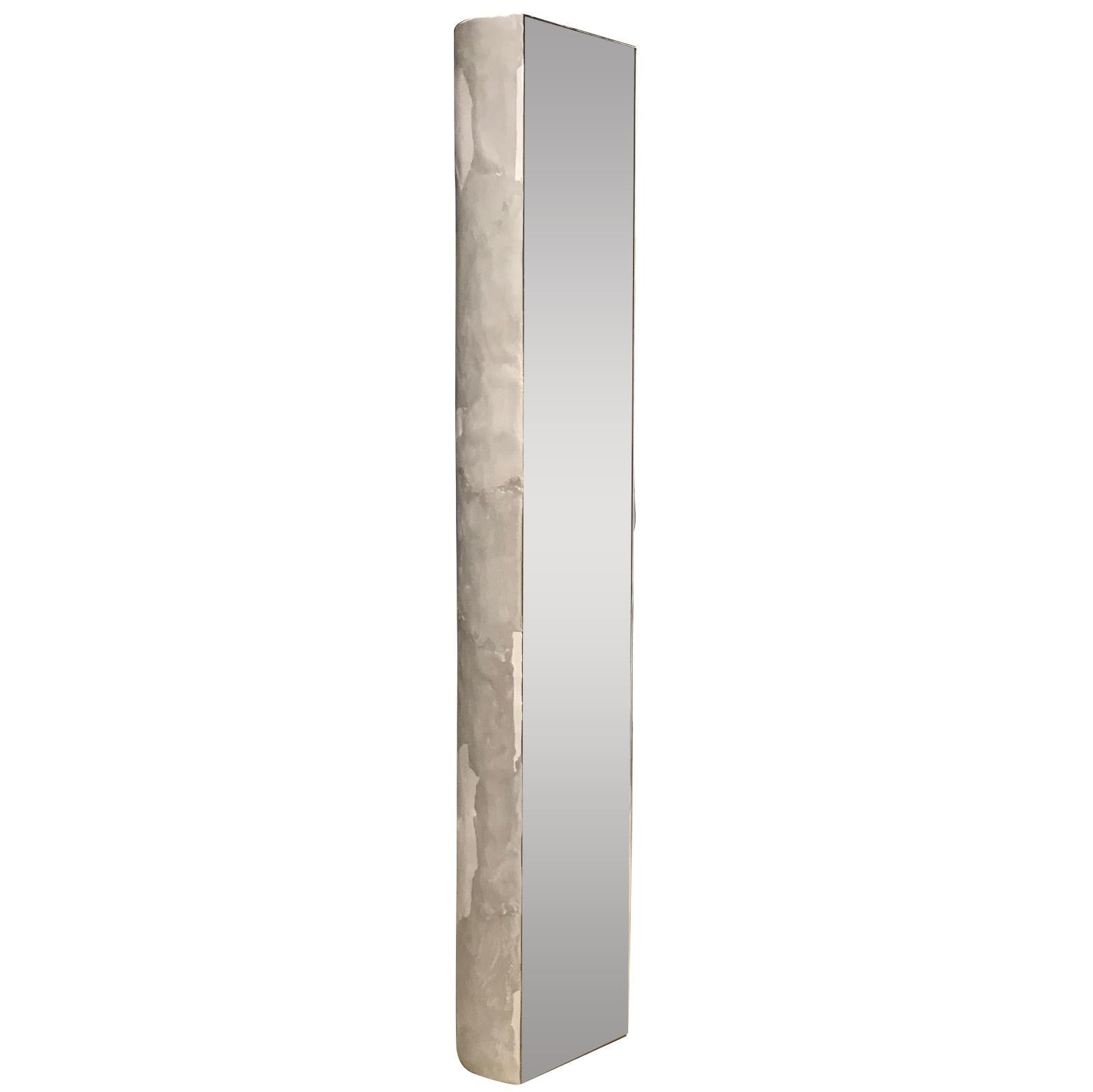 Facet Floor Mirror by Bailey Fontaine Studio For Sale
