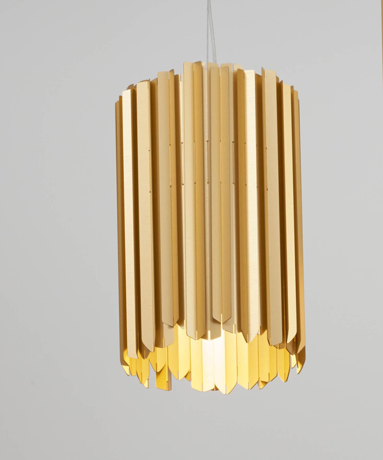 Colgante Facet de acero inoxidable pulido, homologado UL por Tom Kirk en Nuevo estado para la venta en London, GB