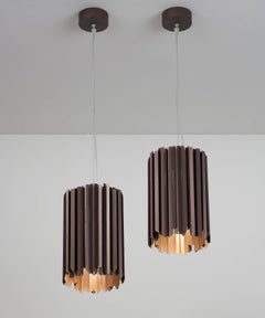 Ciondolo Facet in bronzo satinato, omologazione UL di Tom Kirk